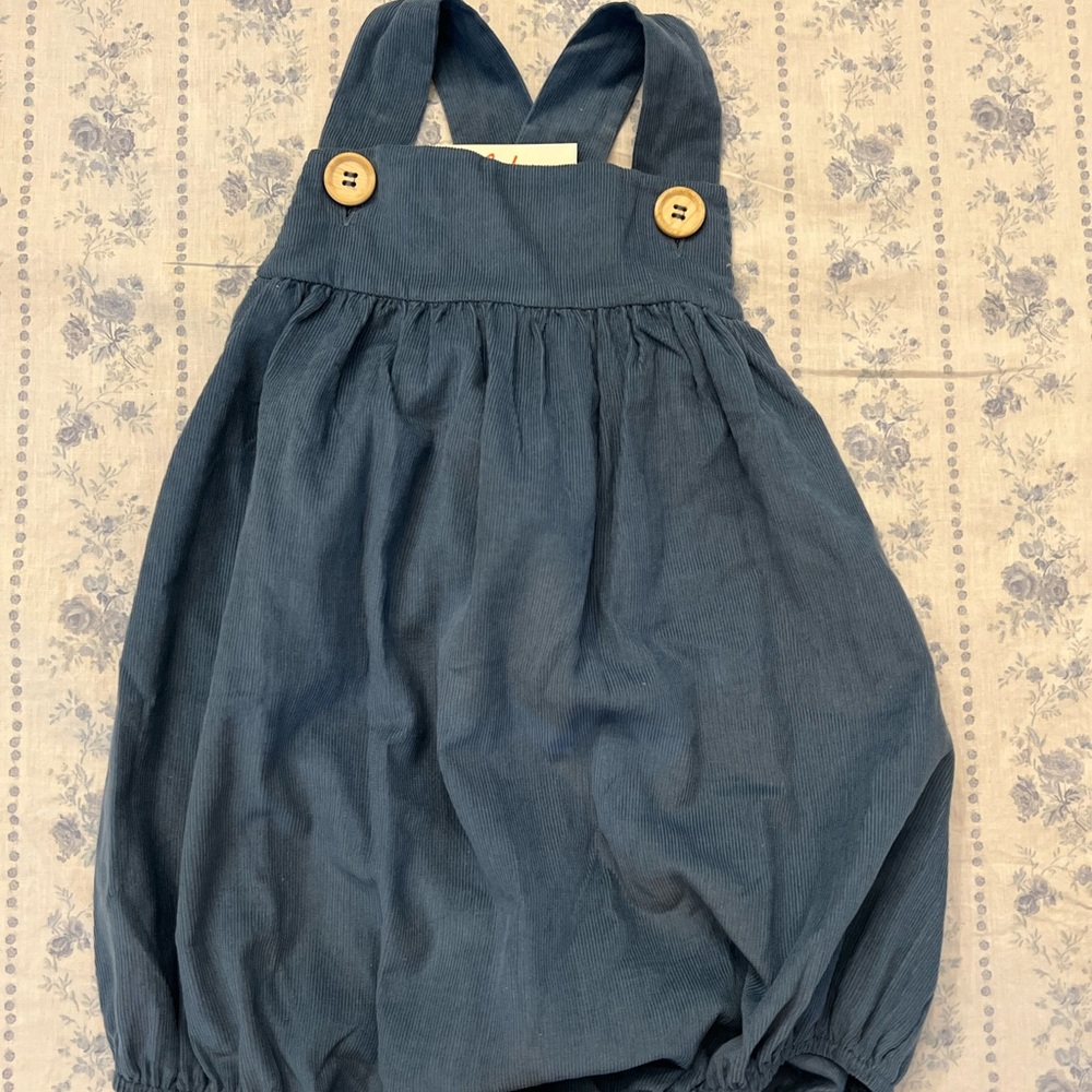 Stylish Blue Kids Overalls